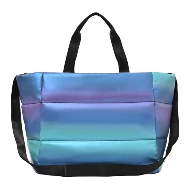 恒源祥 韩版炫彩时尚小众设计 尼龙布 手提包 男女同款情侣款 多色