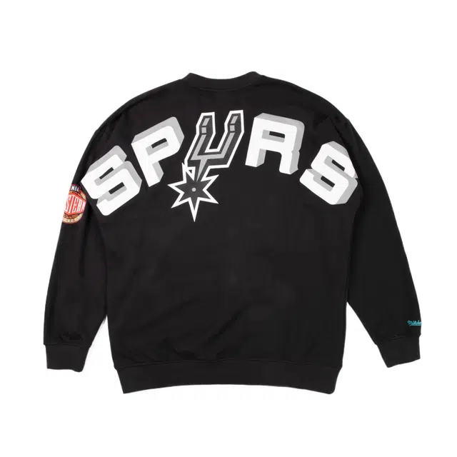 Mitchell Ness NBA There And Back 2.0 Crew Fleece Tee