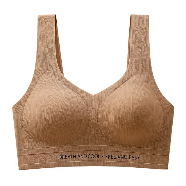 草本初色 舒适透气美背收副乳防滑无钢圈文胸 女款