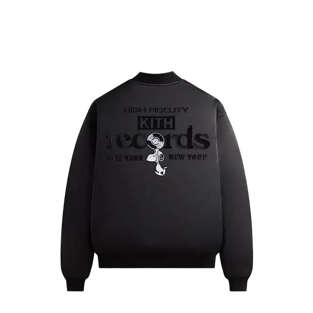 KITH x Peanuts Satin Bomber