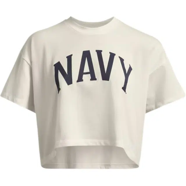 Under Armour BoxyGameday Heavyweight Crop Collegiate T