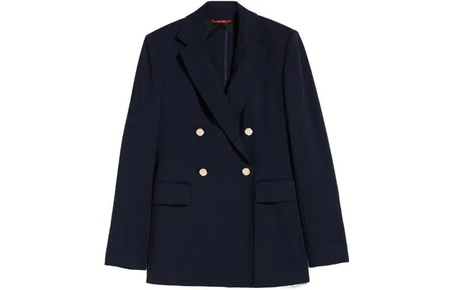 MaxMara studio Tatiana Double-Breasted Jersey Jacket