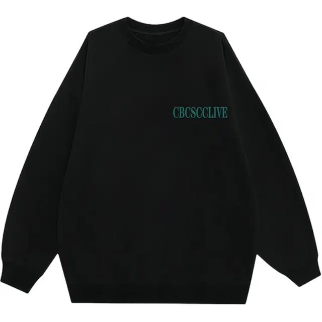 草本初色 重磅圆领套头长袖时尚通勤卫衣 男女同款