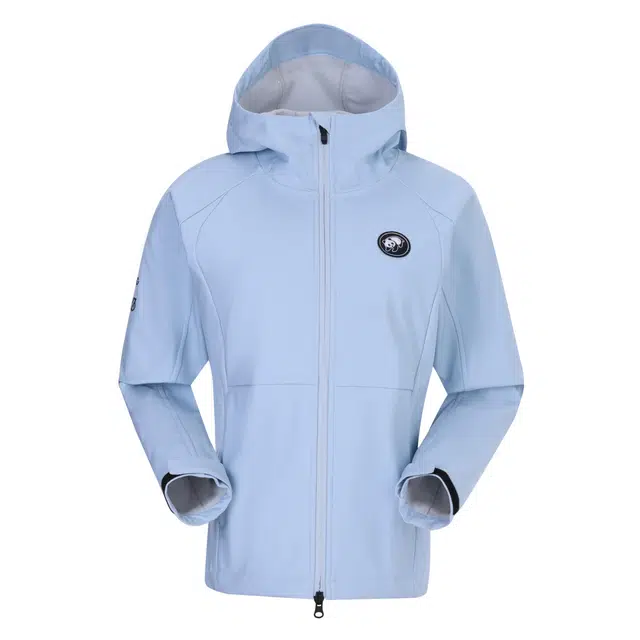 熊猫 熊猫系列 山系户外休闲舒适连帽夹克外套 女款