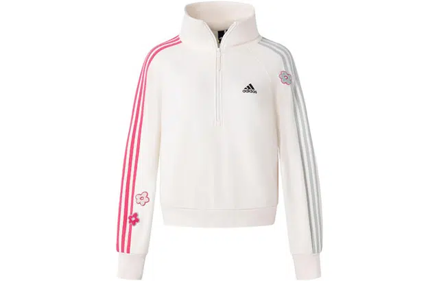 adidas Flower 3-Stripes Sweatshirt