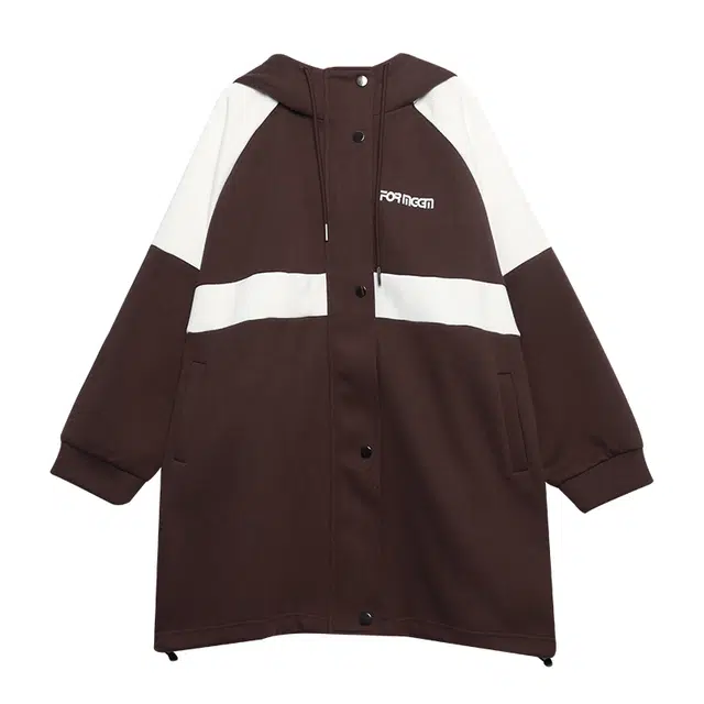 木果果木 宽松连帽字母印花舒适时尚通勤夹克外套 女款