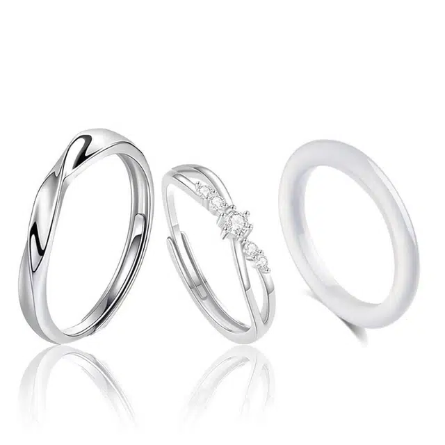 【吸金】  琉堇 钟爱久久莫比乌斯环环相扣对戒甜蜜百搭日常简约开口可调节一对蛇年浪漫告白#好运 玛瑙 可调节戒指 男女同款情侣款