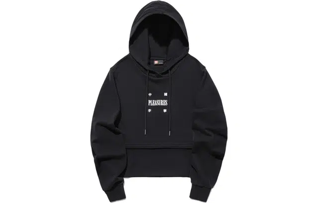 Li-Ning x PLEASURES Hoodie Black