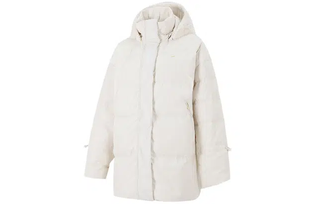 adidas Originals Hooded Down Jacket Winter White