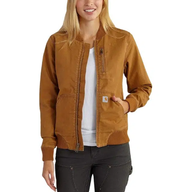 Carhartt 102524 WOMEN'S RUGGED FLEXCANVAS JACKET - 1 WARM RATING RELAXED FIT