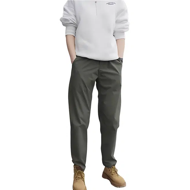 单爵 尼龙速干美式机能三防工装户外登山裤休闲裤 男女同款 军绿色