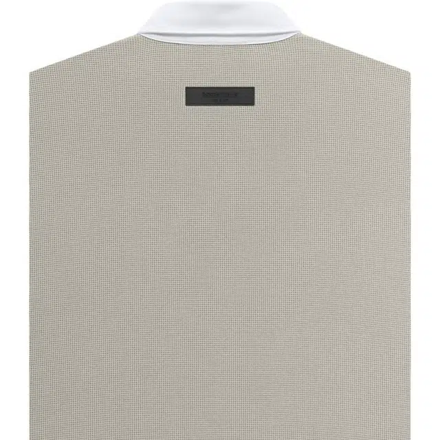 Fear of God Essentials SS23 Waffle Henley Rugby Seal LogoPolo