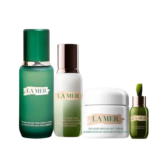 海蓝之谜 精粹水乳云绒霜护肤套装 保湿补水 四件套