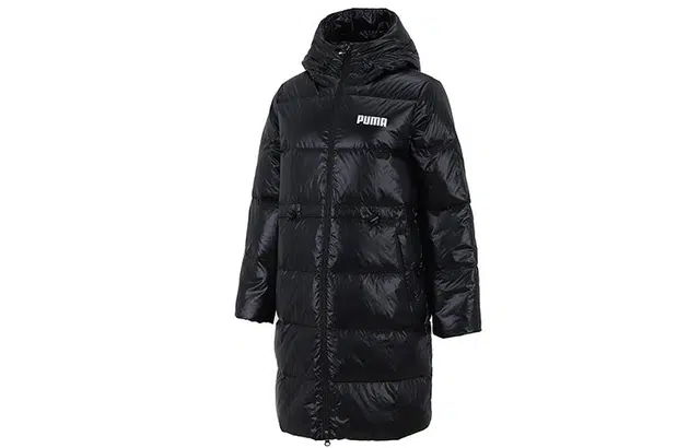 Puma Adjustable Down Coat Black