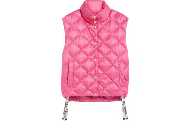 MaxMara Water-Resistant Technical Canvas Gilet