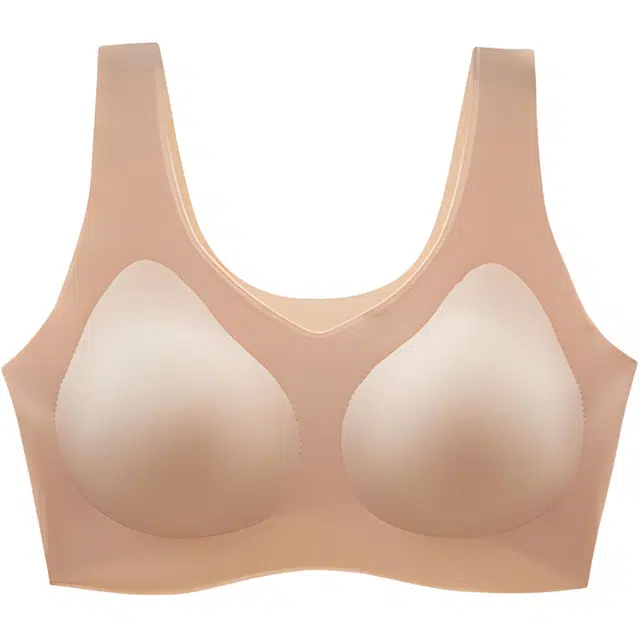 草本初色 无痕聚拢承托无钢圈高弹收副乳透气隐形美背文胸 女款