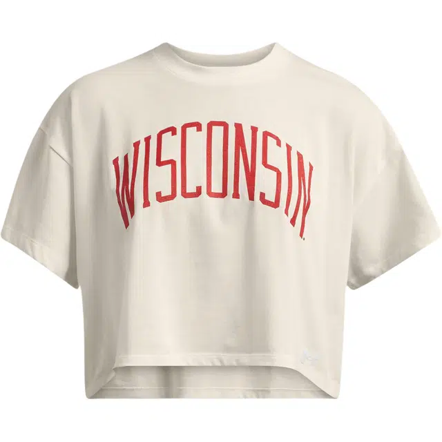 Under Armour BoxyGameday Heavyweight Crop Collegiate T