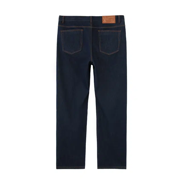 丹宁哲学 纯色直筒通勤百搭休闲牛仔裤 男款 牛仔蓝