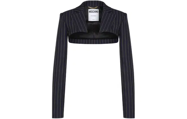 MOSCHINO SS24 Jacquard Wool Shawl