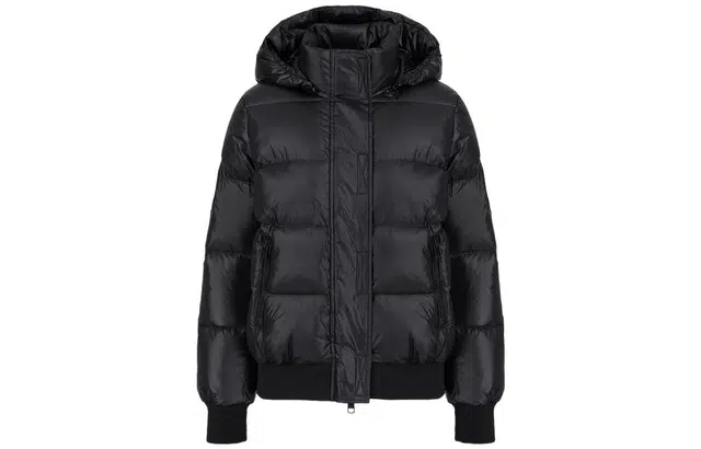 Armani Exchange FW22 Quilted Jacket Black