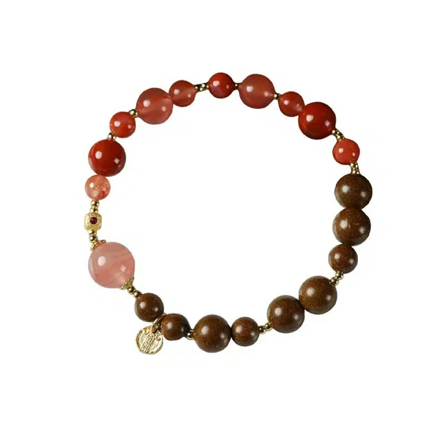 【两相欢】 指尖瑰宝 万事顺意招财暴富鸿运当头纳福转运红红火火平安顺遂新中式国潮轻奢高级感#好运 合香珠 手串 男女同款情侣款