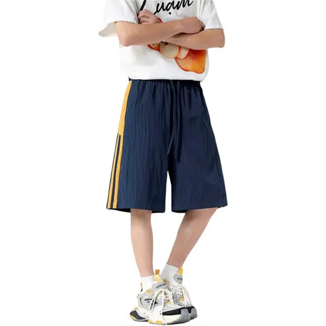 加荣 时尚百搭日常通勤休闲短裤 男女同款