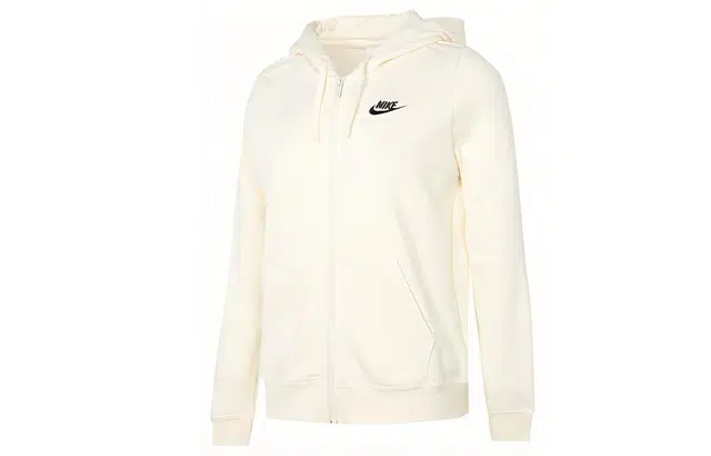 Nike Club Fleece Hoodie White
