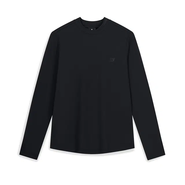 特步 舒适圆领 长袖针织衫 女款