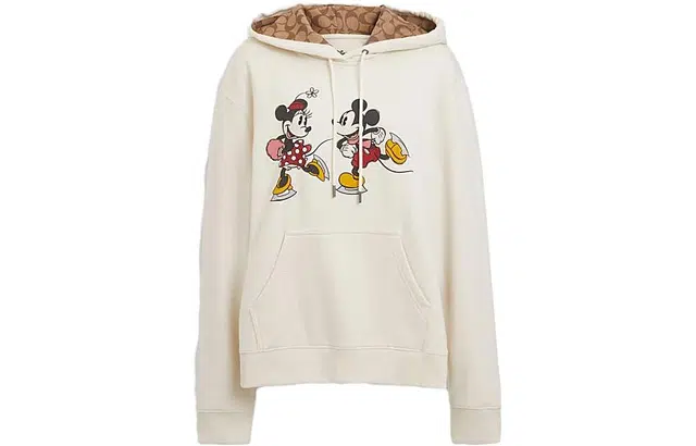 COACH x Disney FW23 Hoodie Cream