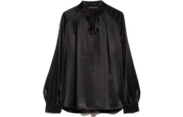 MaxMara Tamigi Silk Satin Shirt