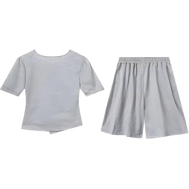 小菊川栗 休闲百搭舒适简约裙装套装 女款