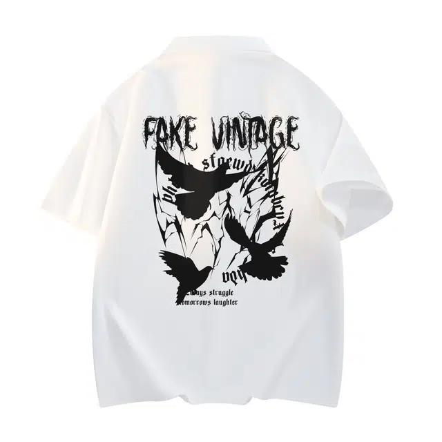 FAKE VINTAGE CleanfitPolo