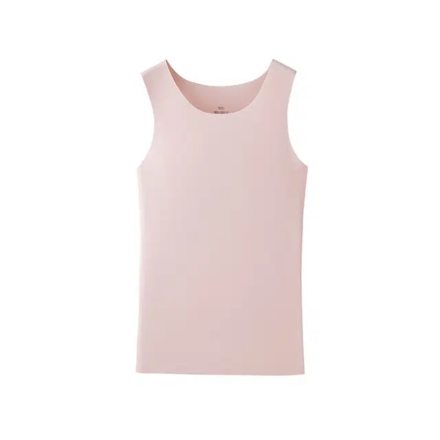 对你的私语 打底休闲无痕纯色无袖背心 女款