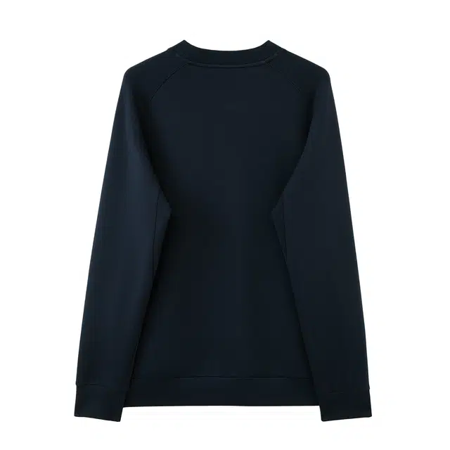 丹宁哲学 莫代尔棉空气层百搭卫衣 男款 藏青色