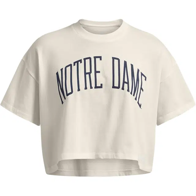 Under Armour BoxyGameday Heavyweight Crop Collegiate T