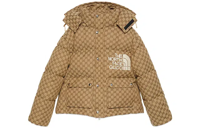 Gucci x The North Face GG Canvas Down Jacket