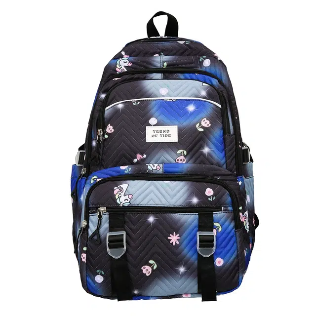 恒源祥 日系果色初高中学生包 尼龙 双肩包 常规 男女同款情侣款 多色