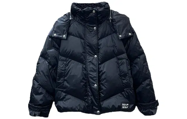 李宁 篮球系列 纯色保暖休闲连帽短款羽绒服 女款 黑色