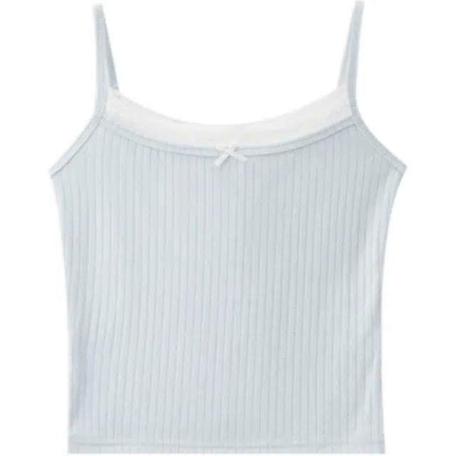 三福 修身短款通勤吊带 女款