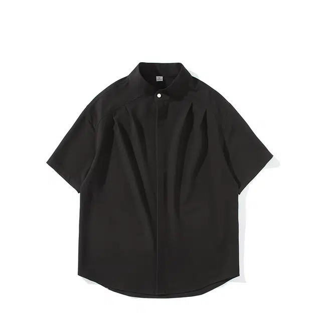欧路得 宽松透气百搭短袖衬衫 男款