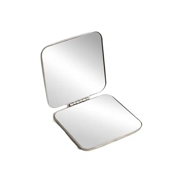 计轩 便携双面手持折叠镜 梳妆理容