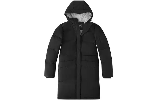 探路者 户外防风保暖连帽长袖羽绒服 女款