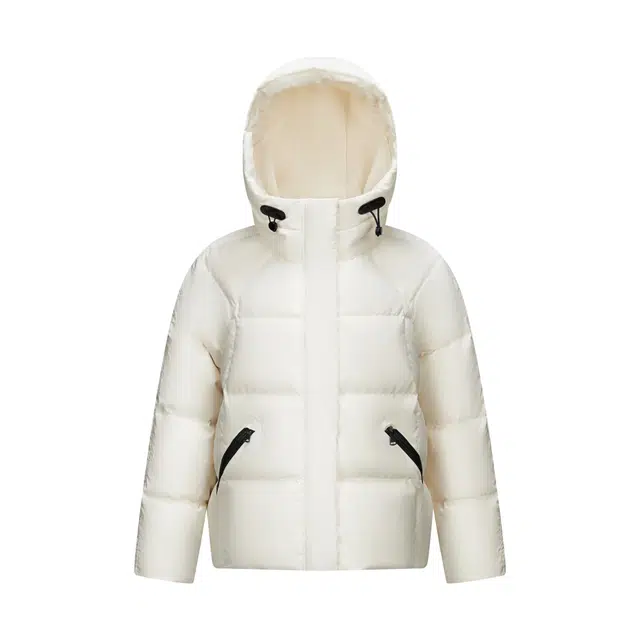 森马 超级植物系列 防水连帽长袖羽绒服 女款