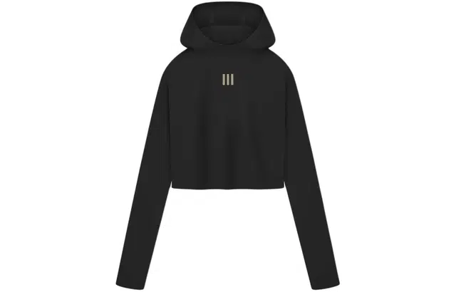 Fear of God Athletics x adidas SS24 Womens Base Layer Crop Hoodie