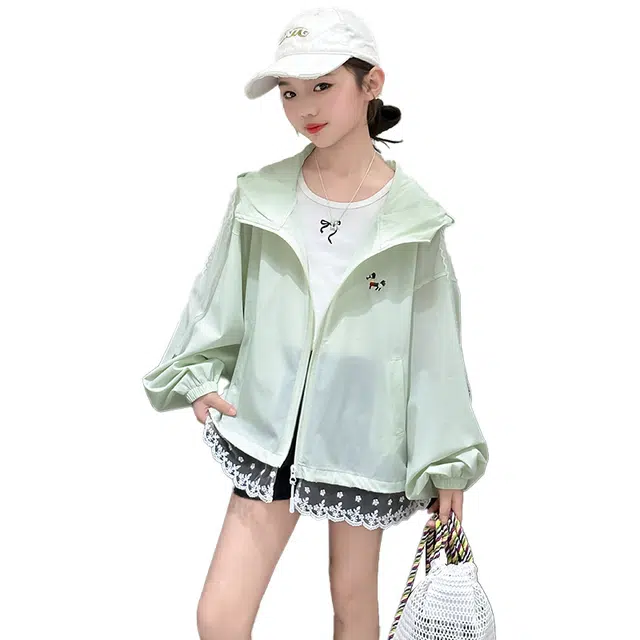 棉基因防晒服 舒适百搭潮流 青少年