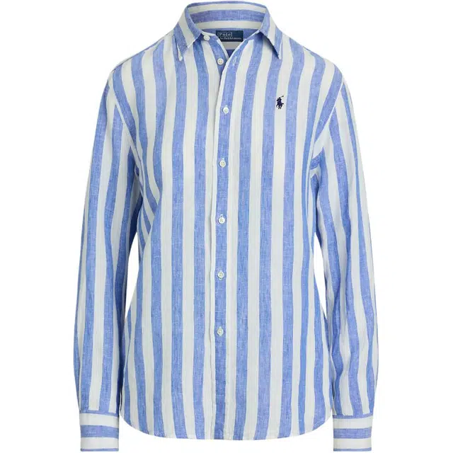 Polo Ralph Lauren SS25 Striped Linen Shirt
