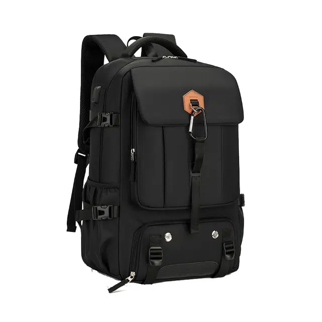 巴布豆 潮流时尚简约百搭耐用多功能 尼龙拼牛津布 背包双肩包 男女同款情侣款 多色