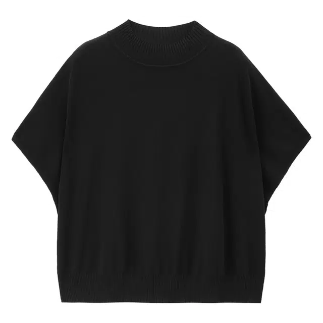 佐丹奴 蝙蝠袖半高领宽松毛织套头薄款针织衫 女款