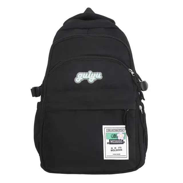 恒源祥 韩系简约时尚百搭通勤 尼龙 双肩包 女款 多色