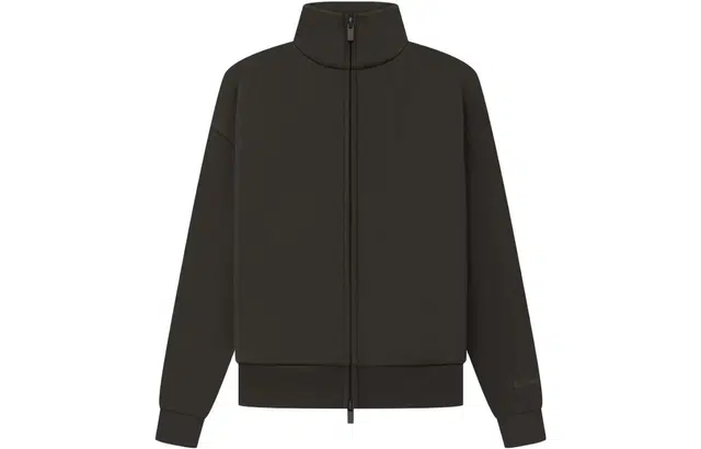 Fear of God Essentials SS23 womens Womens Fullzip Jacket Off Black